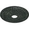 Ekena Millwork Raymond Medallion (Canopies up to 5 1/8"), 18 1/8"OD 3 5/8"ID x 1 1/8"P, Painted Turtle Crackle CM18RAPTC - alternate 3